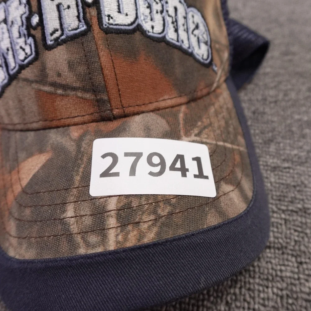 Larry The Cable Guy Git-R-Done SRI Hat Cap Strap Back Mens One Size Brown Camo